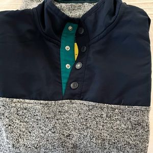 Prince fox sweater w pockets size S/P